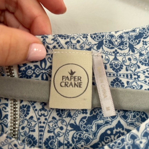 Paper Crane Patterned Tank - Picture 4 of 5